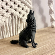 Load image into Gallery viewer, 3d Printed Howling Wolf Decor
