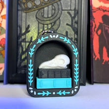 Load image into Gallery viewer, 3d Printed Mini Bookshelf Fidget Clicker
