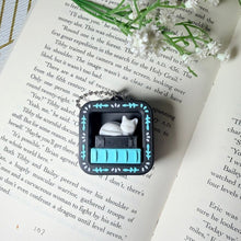 Load image into Gallery viewer, 3d Printed Mini Bookshelf Fidget Clicker
