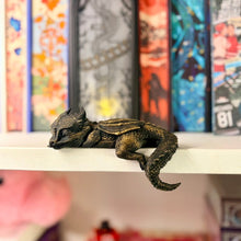 Load image into Gallery viewer, 3d Printed Sleeping Dragon Bookshelf Decoration
