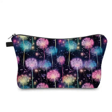 Load image into Gallery viewer, Pouch - Floral, Rainbow Dandelion
