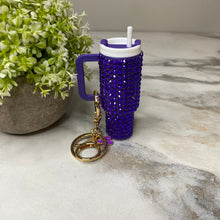 Load image into Gallery viewer, Keychain - Lip Balm Tumbler #4 Gems
