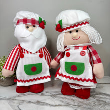 Load image into Gallery viewer, Telescopic Standing Christmas Decor - Santa &amp; Mrs Claus
