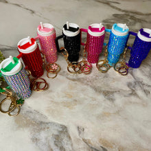 Load image into Gallery viewer, Keychain - Lip Balm Tumbler #4 Gems
