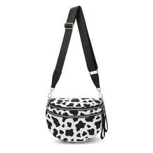 Load image into Gallery viewer, The Roni Nylon Crossbody - Cow - PREORDER
