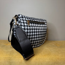 Load image into Gallery viewer, The Roni Nylon Crossbody - Houndstooth
