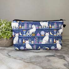 Load image into Gallery viewer, Pouch - Book Cat Moon
