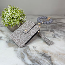 Load image into Gallery viewer, Bracelet Keychain &amp; Card Holder Wallet - Animal Print
