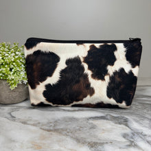 Load image into Gallery viewer, Pouch - Brown Realistic Cow
