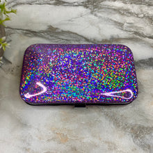 Load image into Gallery viewer, Manicure Nail Case &amp; Set - Glitter
