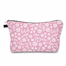 Load image into Gallery viewer, Pouch - Humor Adult, Swear Floral Pink
