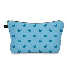Load image into Gallery viewer, Pouch - Heart, Light Blue
