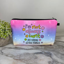 Load image into Gallery viewer, Pouch - Humor Adult, Not Always
