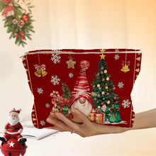 Load image into Gallery viewer, Corduroy Zip Pouch - Christmas - PREORDER 10/28-10/31
