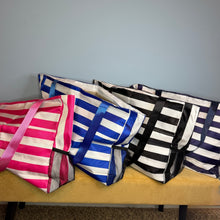 Load image into Gallery viewer, Tote Bag - Summer Stripes - Pink
