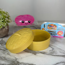 Load image into Gallery viewer, Squishy Toy - Viral Dumpling, Slow Rise Glitter - Pink
