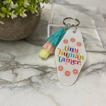 Load image into Gallery viewer, Keychain - Hotel Key - Tiny Human Tamer
