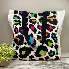 Load image into Gallery viewer, Tote Bag - Colorful Animal Print
