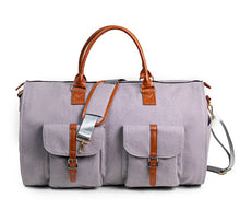 Load image into Gallery viewer, Rory, The Ultimate Duffle - Light Grey - PREORDER 10/4-10/6
