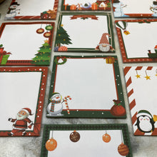 Load image into Gallery viewer, Note Pad - Cartoon Christmas Design Mix
