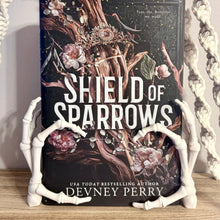 Load image into Gallery viewer, 3d Printed Skeleton Hands Bookshelf Decor
