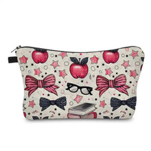 Load image into Gallery viewer, Pouch - Pink Apple Teacher
