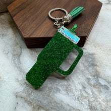 Load image into Gallery viewer, Keychain - Tumbler - Green
