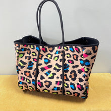 Load image into Gallery viewer, Neoprene Tote - Rainbow Animal
