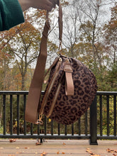 Load image into Gallery viewer, The Roni Nylon Crossbody - Animal Print Chocolate
