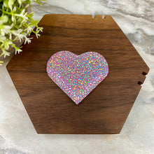 Load image into Gallery viewer, Bookmark - Heart Sparkle Pink
