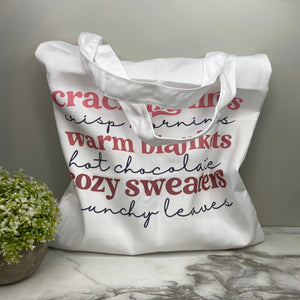 Tote Bag - Halloween - Crackling Fires