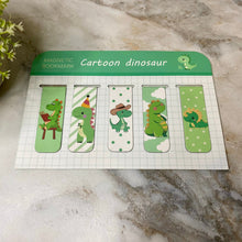Load image into Gallery viewer, Bookmark - Magnetic, Dinosaur
