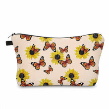 Load image into Gallery viewer, Pouch - Butterfly Orange Sunflower
