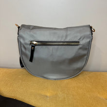 Load image into Gallery viewer, The Roni Nylon Crossbody - Grey + Black - PREORDER
