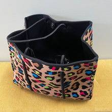 Load image into Gallery viewer, Neoprene Tote - Rainbow Animal
