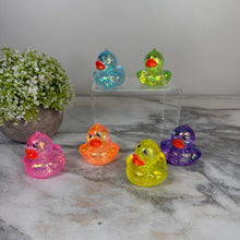 Load image into Gallery viewer, Squishy Toy - Glitter Ducks

