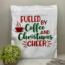 Load image into Gallery viewer, Tote Bag - Christmas - #41 - Fueled By Coffee
