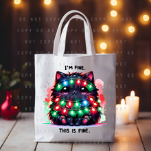 Load image into Gallery viewer, Tote Bag - Christmas &amp; Hanukkah - PREORDER
