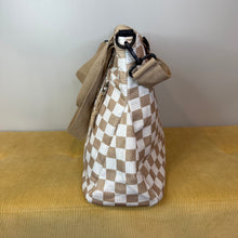 Load image into Gallery viewer, Caitlin Handbag - Corduroy Checker
