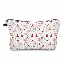 Load image into Gallery viewer, Pouch - Christmas - Duck Maroon
