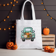 Load image into Gallery viewer, Tote Bag - Halloween - Pumpkin Truck
