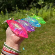 Load image into Gallery viewer, Squishy Toy - Glitter Dolphin
