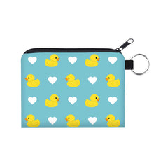 Load image into Gallery viewer, Mini Pouch - Duck Hearts
