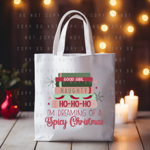 Load image into Gallery viewer, Tote Bag - Christmas &amp; Hanukkah - PREORDER
