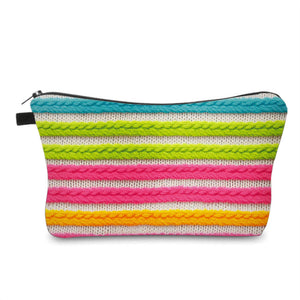 Pouch - Neon Knit Stripes