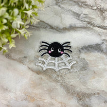 Load image into Gallery viewer, Embroidered Patches - Halloween - Spider Web #1
