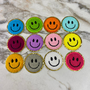 Chenille Patches - Smiley