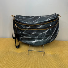 Load image into Gallery viewer, The Roni Nylon Crossbody - Grey Waves
