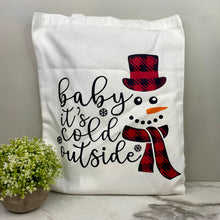 Load image into Gallery viewer, Tote Bag - Christmas - Cold Outside
