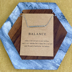 Necklace - Make A Wish - Balance